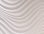 Gipsowe panele dekoracyjne Curled DUNES - zdjęcie 1